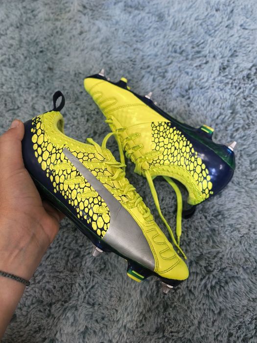 Футболни бутонки PUMA evoPOWER Vigor 1 Graphic SG – Размер 42 (Отлично състояние!)
