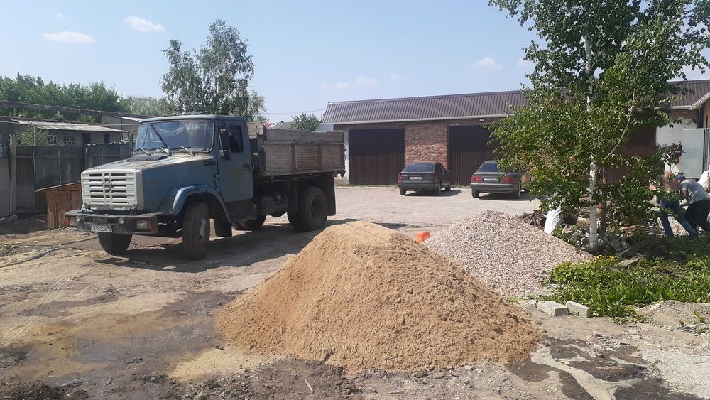 Песок Щебень Хвосты Отсев Грунт и Глина по г.Костанай