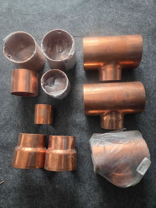 Fitinguri cupru dimensiuni mari