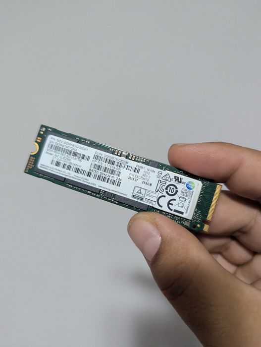 SSD m2 nvme samsung 256gb