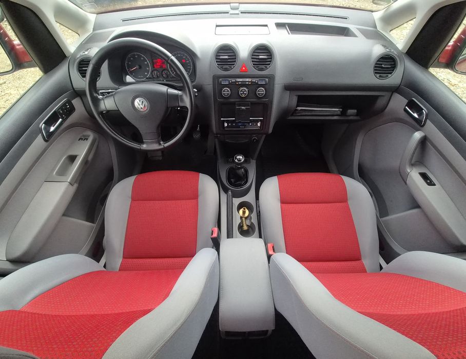 VW Caddy 2009 1.6 benzina +GPL maxi 7locuri