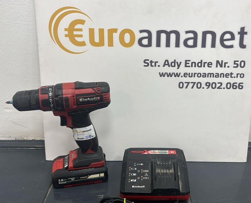 Masina de gaurit si insurubat fara fir TC-CD 18/35 Li (1x1,5 Ah) -A-