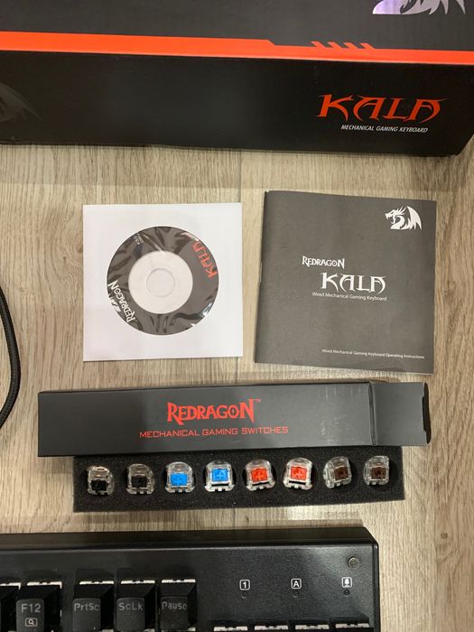 Redragon kala k557 с LED подсветка