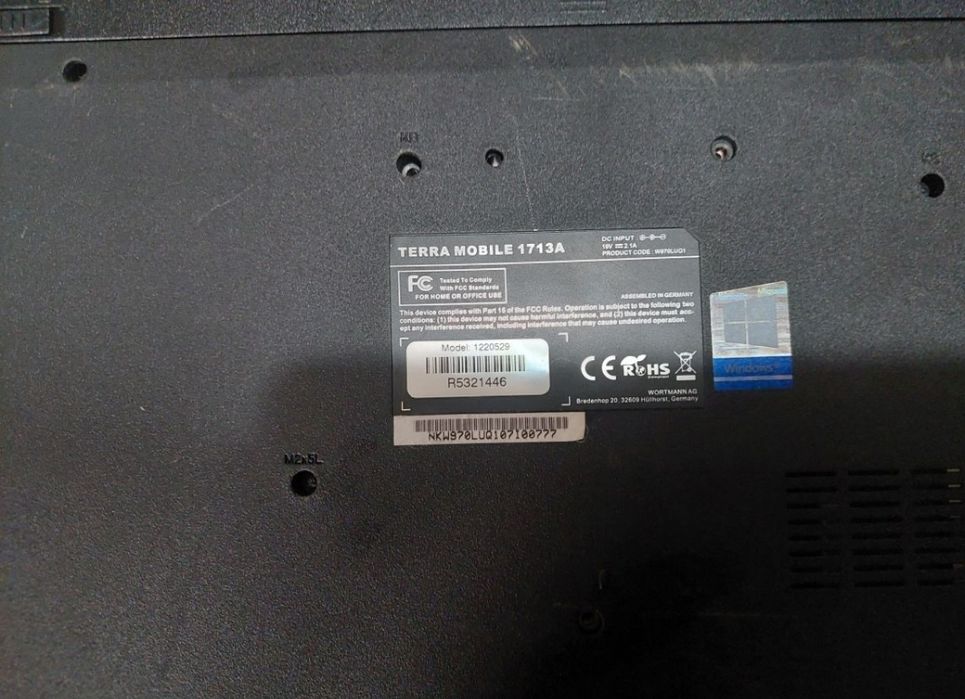 Laptop Terra 1713A