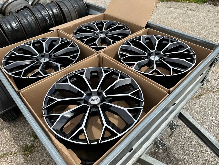 Нови Алуминиеви джанти 22" AEZ Leipzig Dark 5x112  Audi, BMW, Mercedes