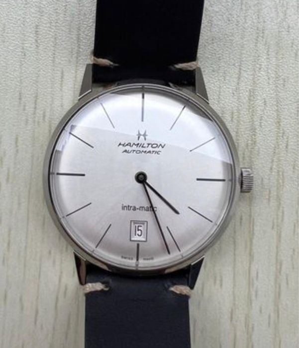 ceas automatic hamilton intra matic 38 mm impecabil