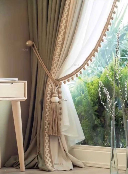 Шторы | Римские шторы | Установка карнизов | Pardalar   Sh1274