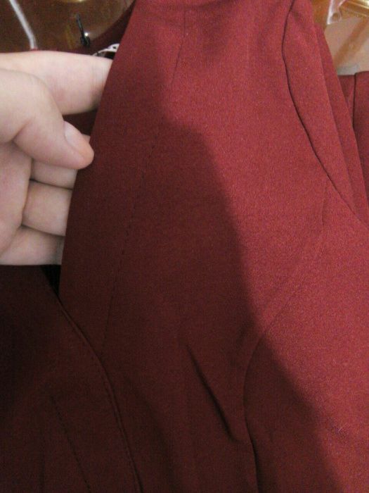 Стильный комбинезон L, XLразм. марсала бордо, белый, Турция!