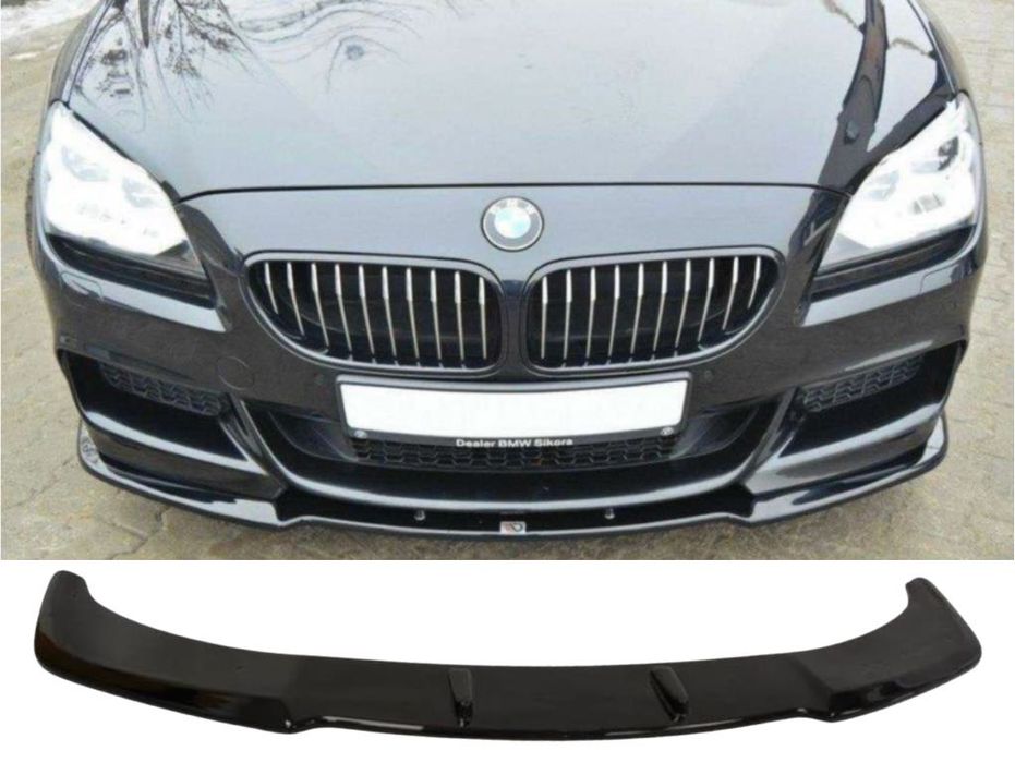 Преден Лип Спойлер BMW БМВ F06 – M Performance – Черен Гланц НА СКЛАД!!