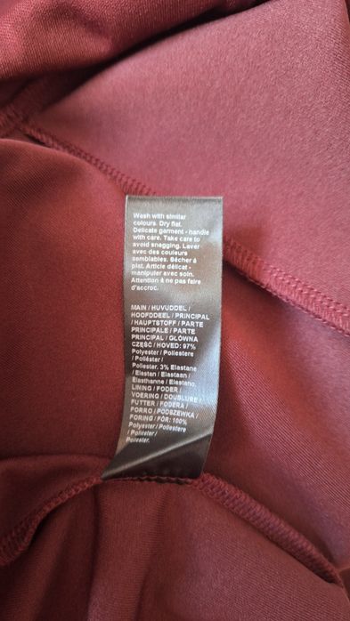 Salopeta lunga, crac larg, material elastic