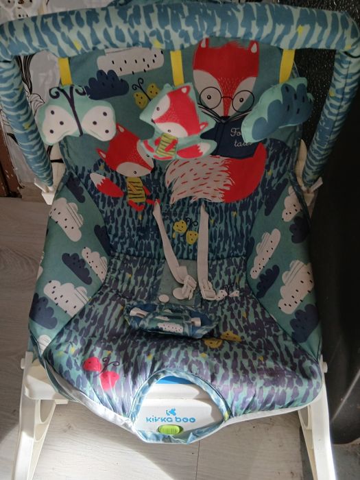 Бебешки шезлонг ,син