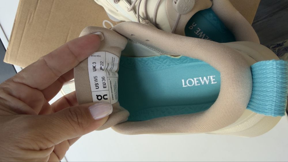 On&Loewe кроссовки новые