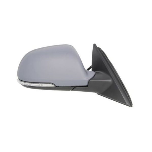 Oglinda exterioara Skoda Superb 06.2013, Partea stanga/dreapta Albastra Asferica Electrica Cu Incalzire, cu semnalizare, cu 6 pini, cu pliere, cu