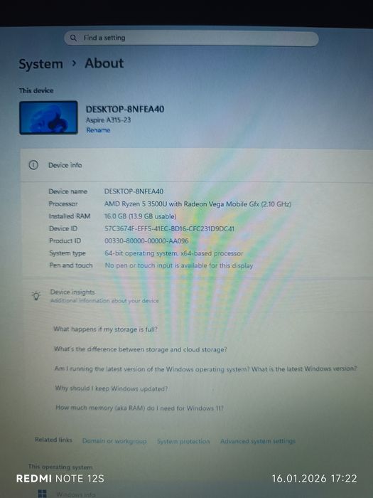 Acer Aspire 3 Спешно!