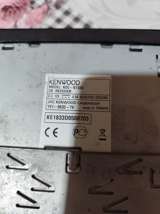 Player Kenwood cu usb și Bluetooth activ