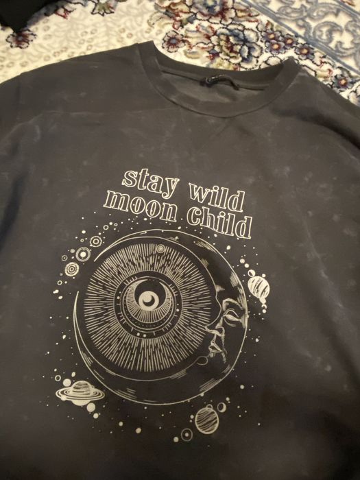 темно серый худи оверсайз