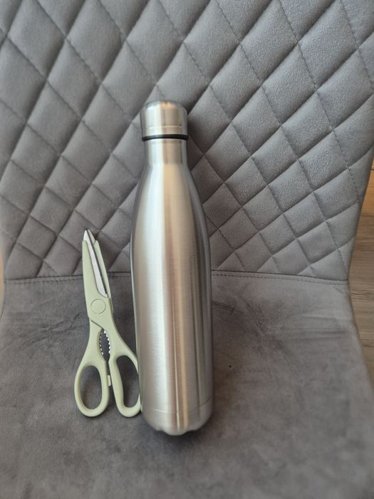 Termos / thermos metal cu spatiu depozitarea secret
