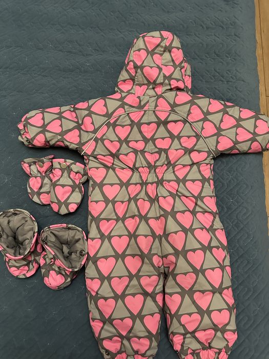 Зимний комбинезон на девочку