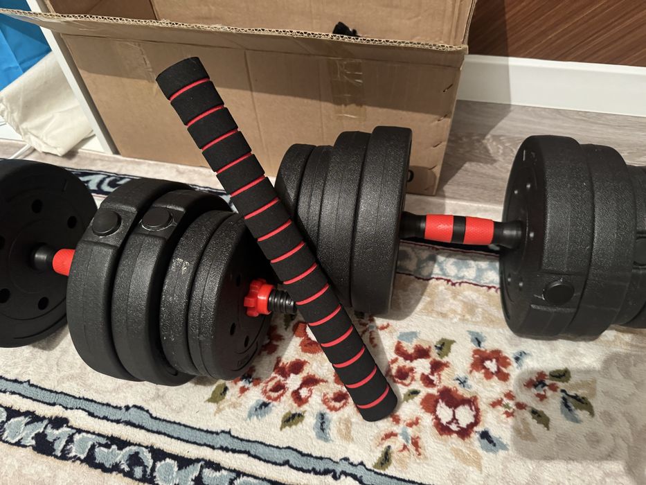 Новые гантели 30кг