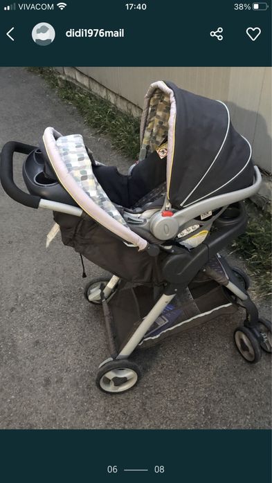 Бебешка количка 3в1 Graco