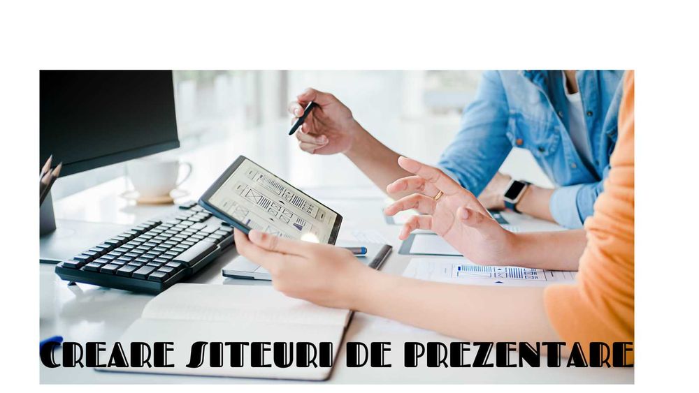 Creare siteuri web de prezentare profesionale - Creare magazin Online