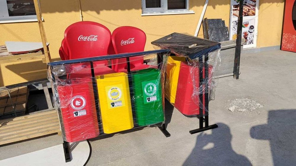 Уличный мусорный урна х3 Узимз ишлаб чикарамиза арзон доставка бор