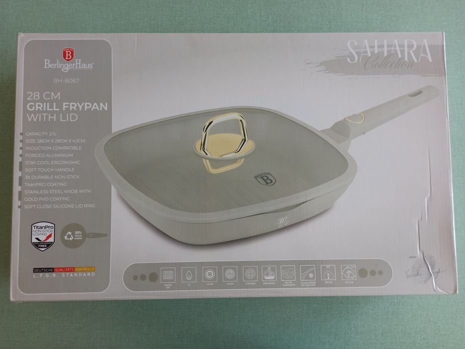 BerlingerHaus Grill \ Грил тиган Титаниев 28см