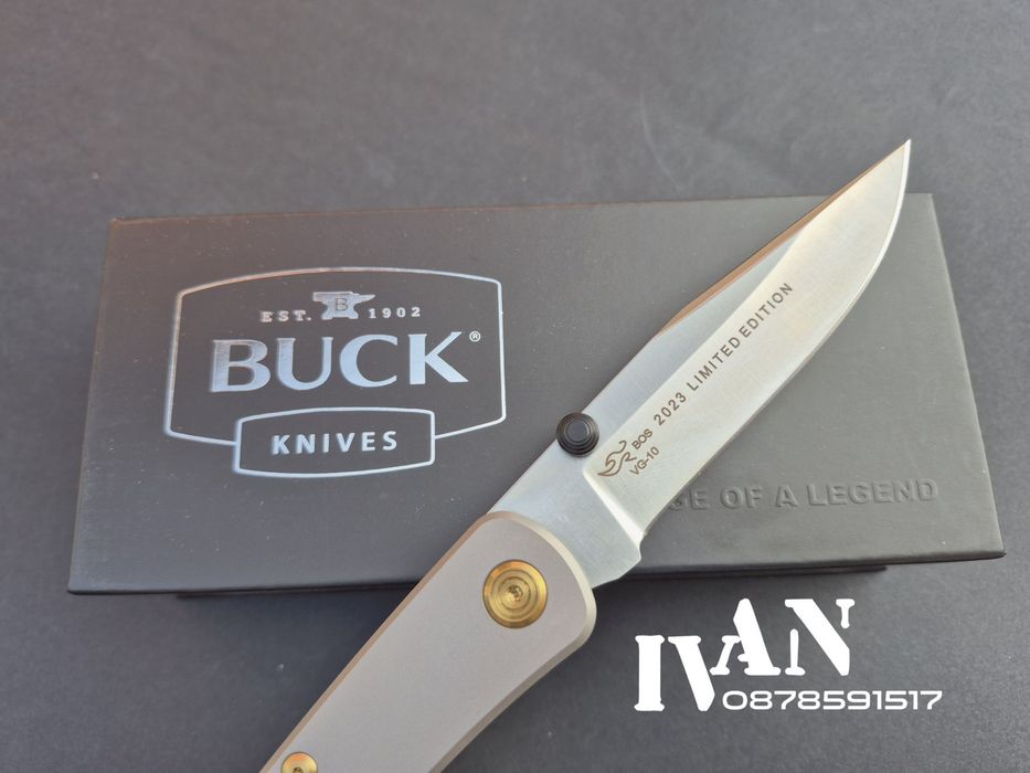 Нож Buck-110 Slim Pro Titanium Limited
