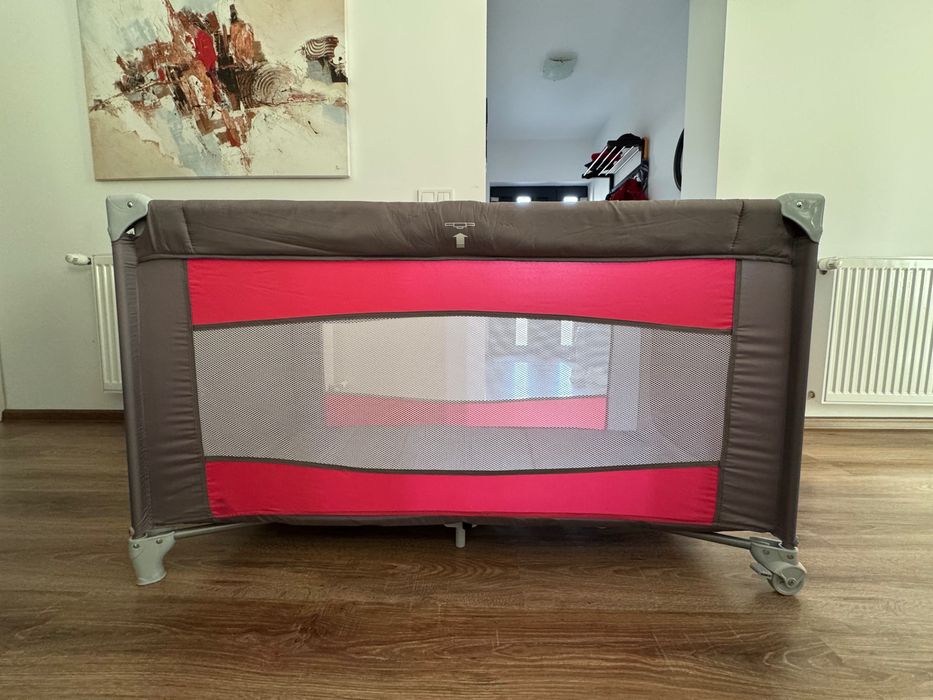 Pătuț pliabil TEX cu saltea