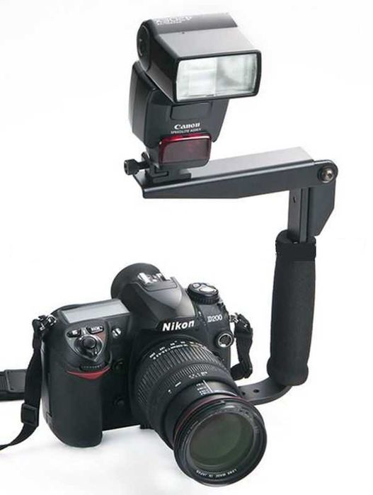 Флеш брекет (кронштейн) для фото