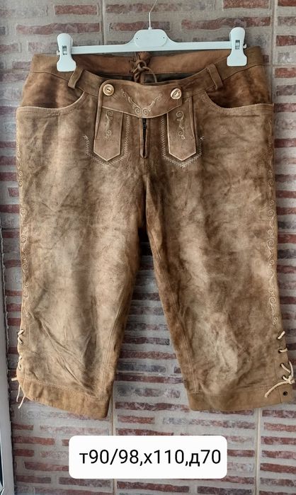 Мъжки велурени къси панталони рр.42