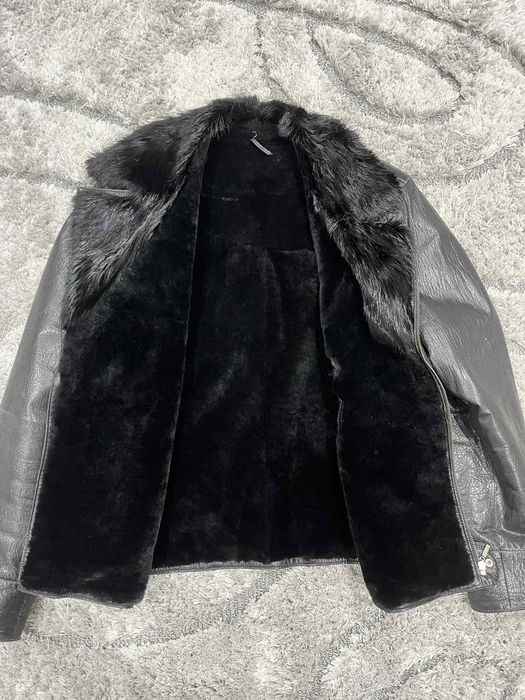 Мъжко яке естествена кожа L размер