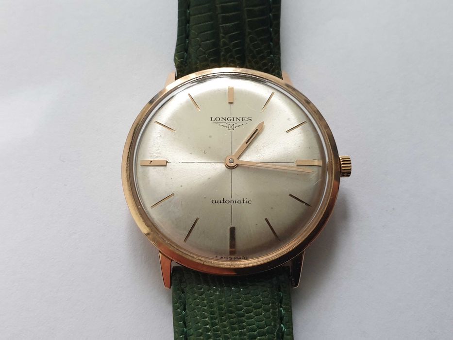 Ceas Longines automatic din aur 18K