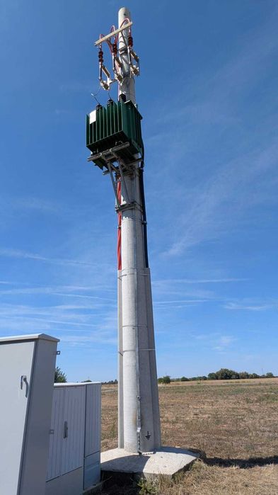 Transformator trifazat 250kVA MECA TRANSFORMATORI Italia + stalp