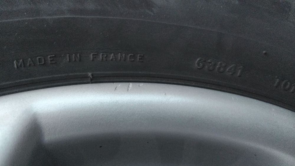 Оригинални алумиеви джанти с гуми за ситроен ц4, пежо