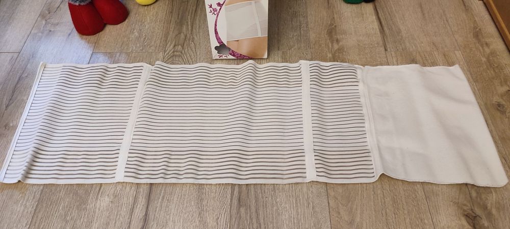 Centura postnatală abdominală reglabilă Chicco albă, mărimea S