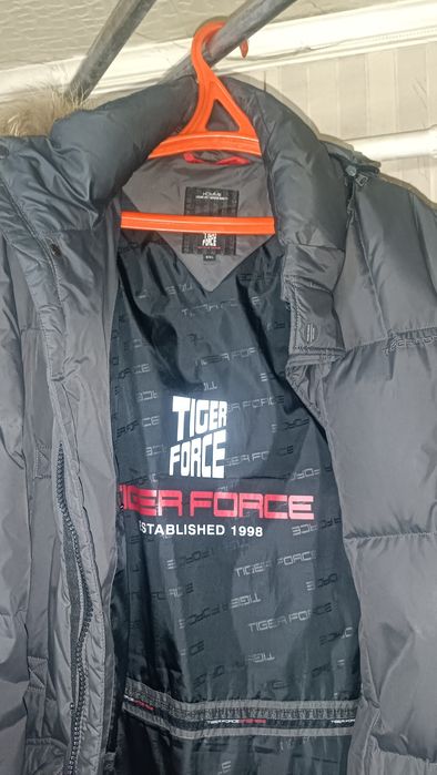 Пуховик большой размер 66-70