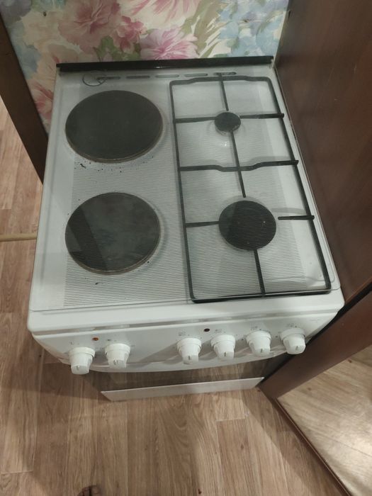 газ плита комбинированная