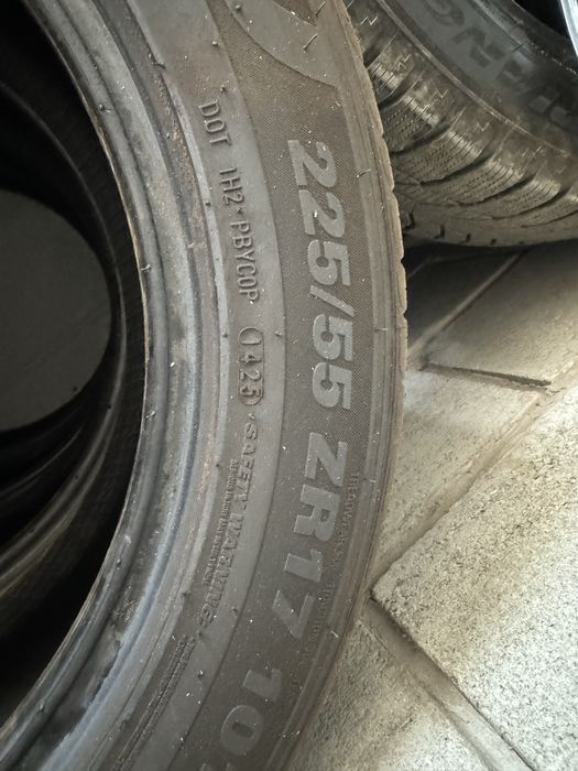 225/55р17 летний резина