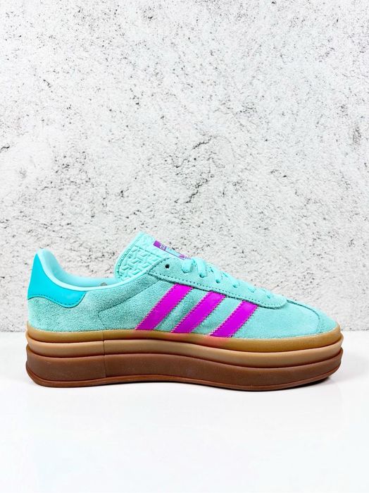 Adidas Gazelle Bold Turqoise Pink