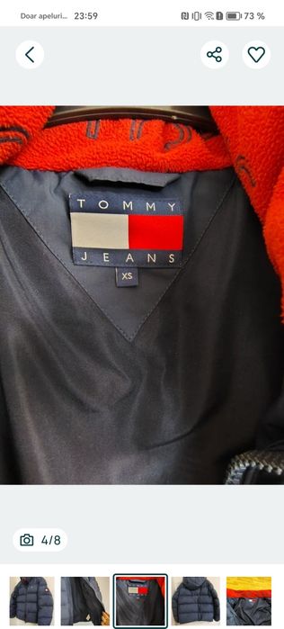 Tommy Hilfiger geaca
