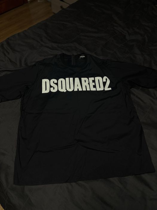 Bluză Dsquared2 Logo - Originală - Mărimea M - Black