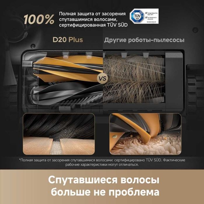 Пылесос DREAME D20 Plus White (RLD35GD)