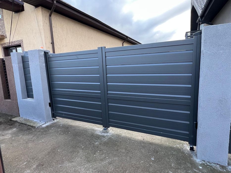 Porți și garduri din aluminiu