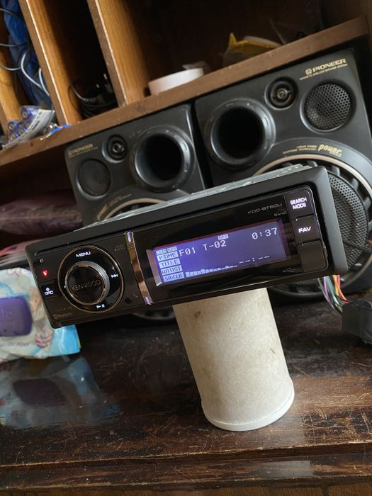 Kenwood KDC-BT60U - НАЙ ВИСОК КЛАС - ТОП МОДЕЛ - 4V USB Bluetooth CD mp3 плеър за кола сд авто радио