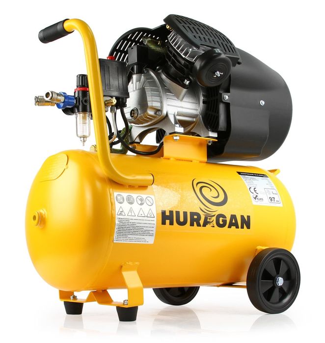 Compresor de aer 50L, 2T, debit 530 l/min, pentru atelier – XM88002