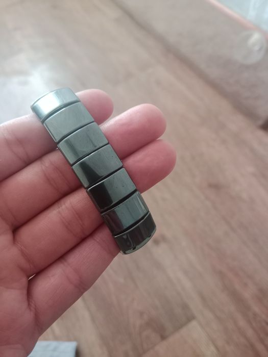 Браслет гематит.