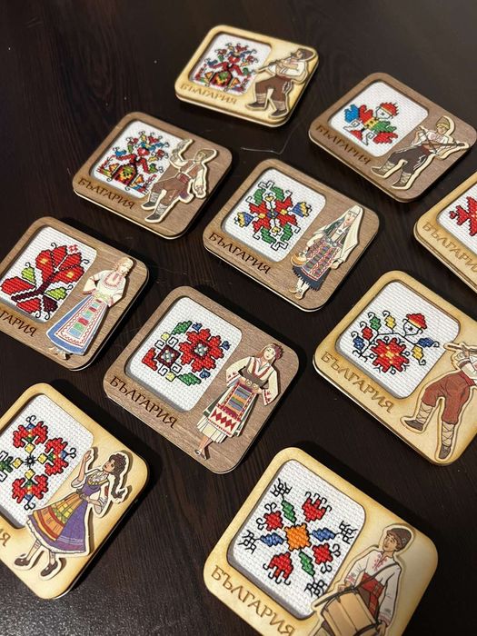 Ръчно бродирани магнити