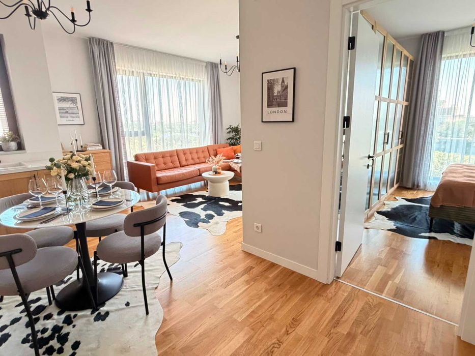 Inchiriez apartament 2 camere mobilat si utilat in zona Casa Presei - Straulesti