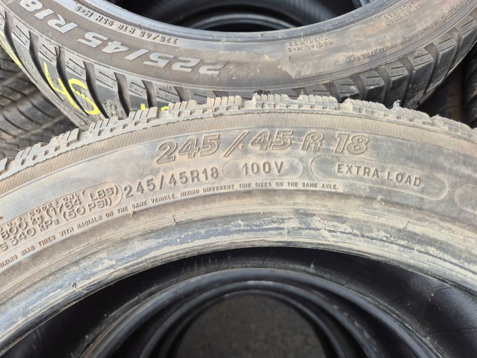 4 Anvelope M+S - 245/45/18 - Michelin - Stare BUNA - DOT 2021 !